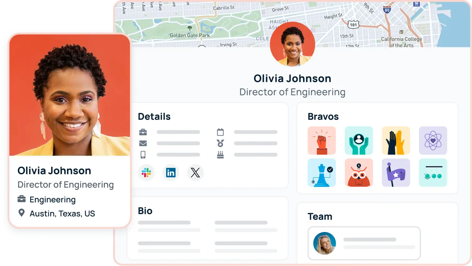 GoProfiles peer recognition vs Awardco